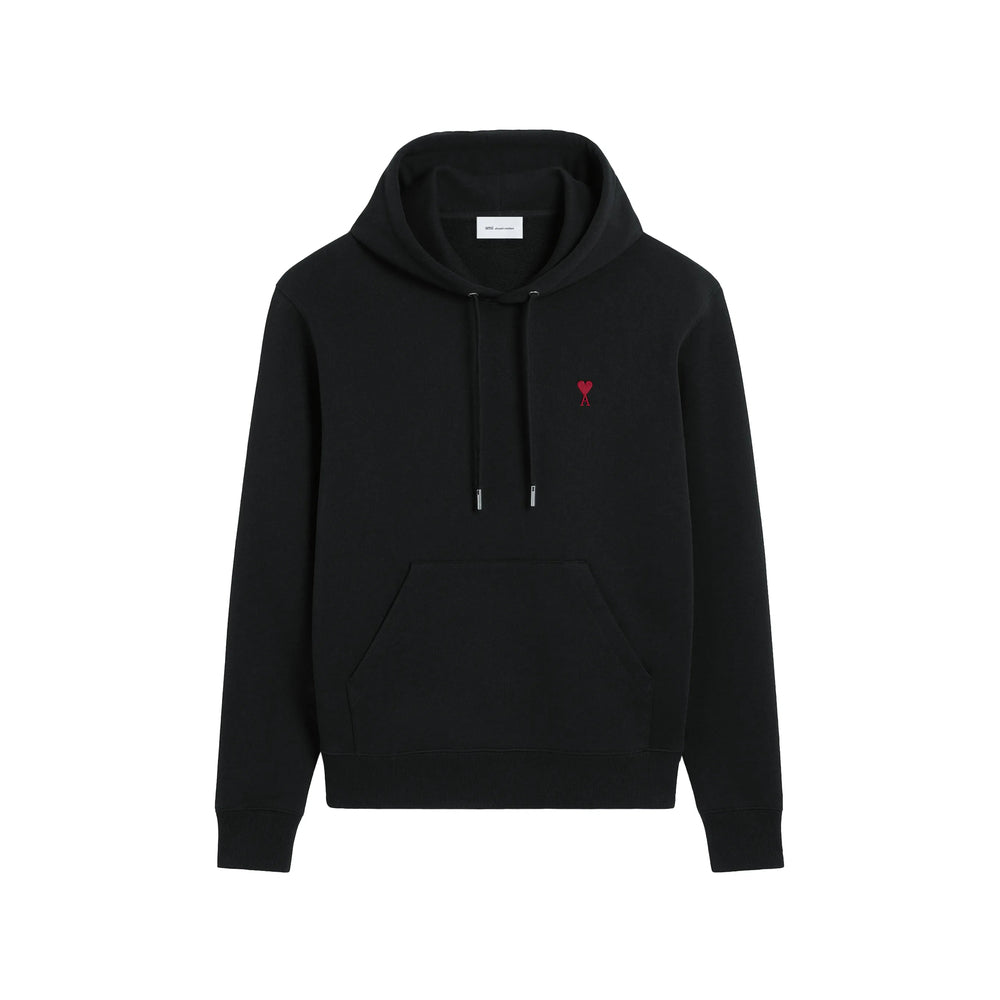 Ami Paris Black Tops - Hoodies Women