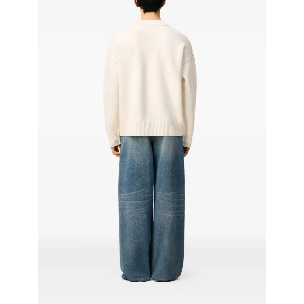 Ami Paris Neutrals Sweaters & Knitwear - Cardigans Men AMI PARIS