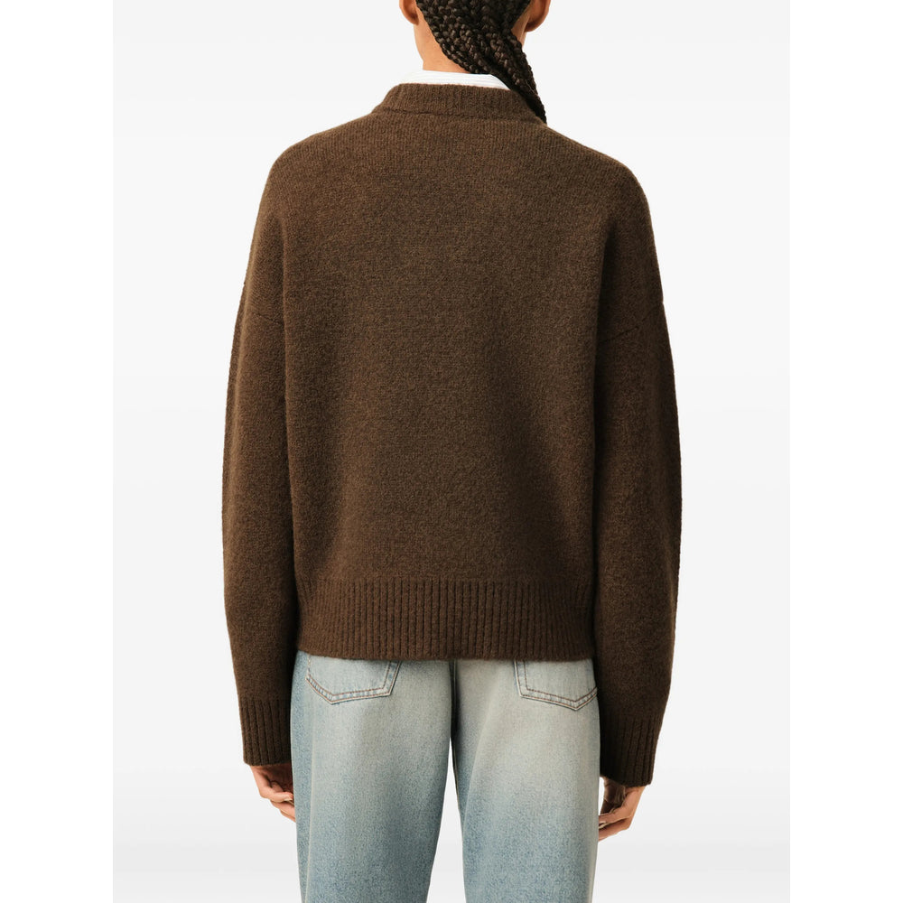 Ami Paris Brown Sweaters & Knitwear - Jumpers Men AMI PARIS