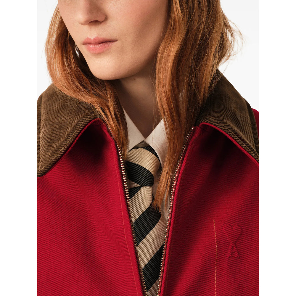Ami Paris Red Jackets - Bomber Jackets Women AMI PARIS