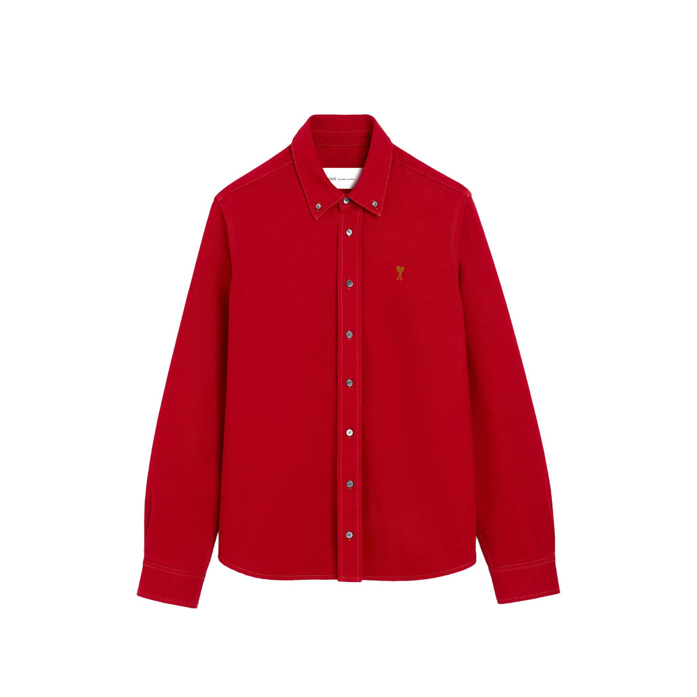 Ami Paris Red Shirts Men AMI PARIS