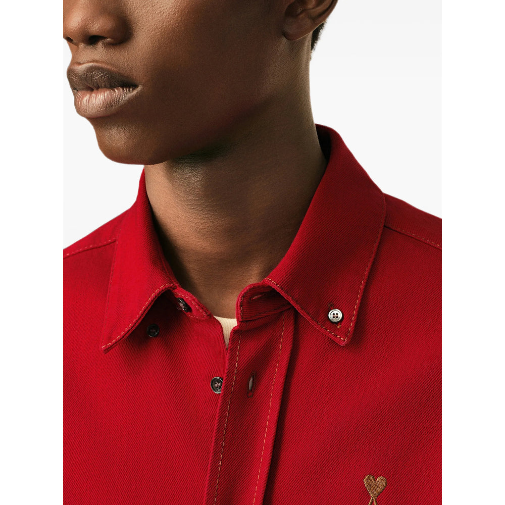 Ami Paris Red Shirts Men AMI PARIS