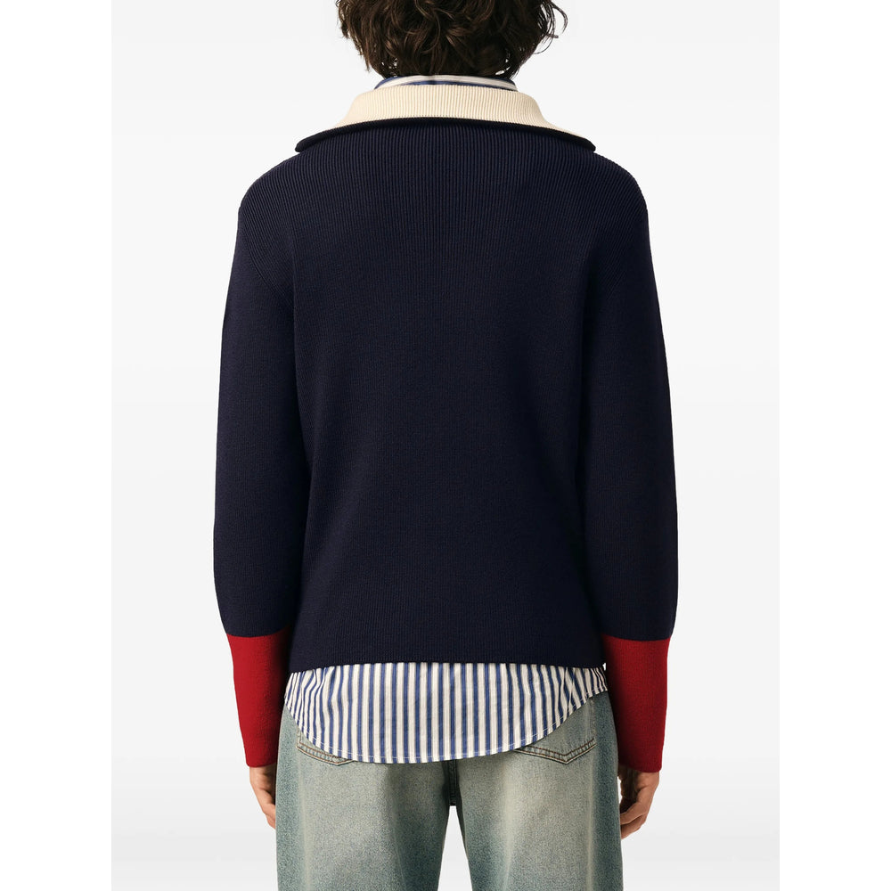 Ami Paris Blue Sweaters & Knitwear - Jumpers Men AMI PARIS