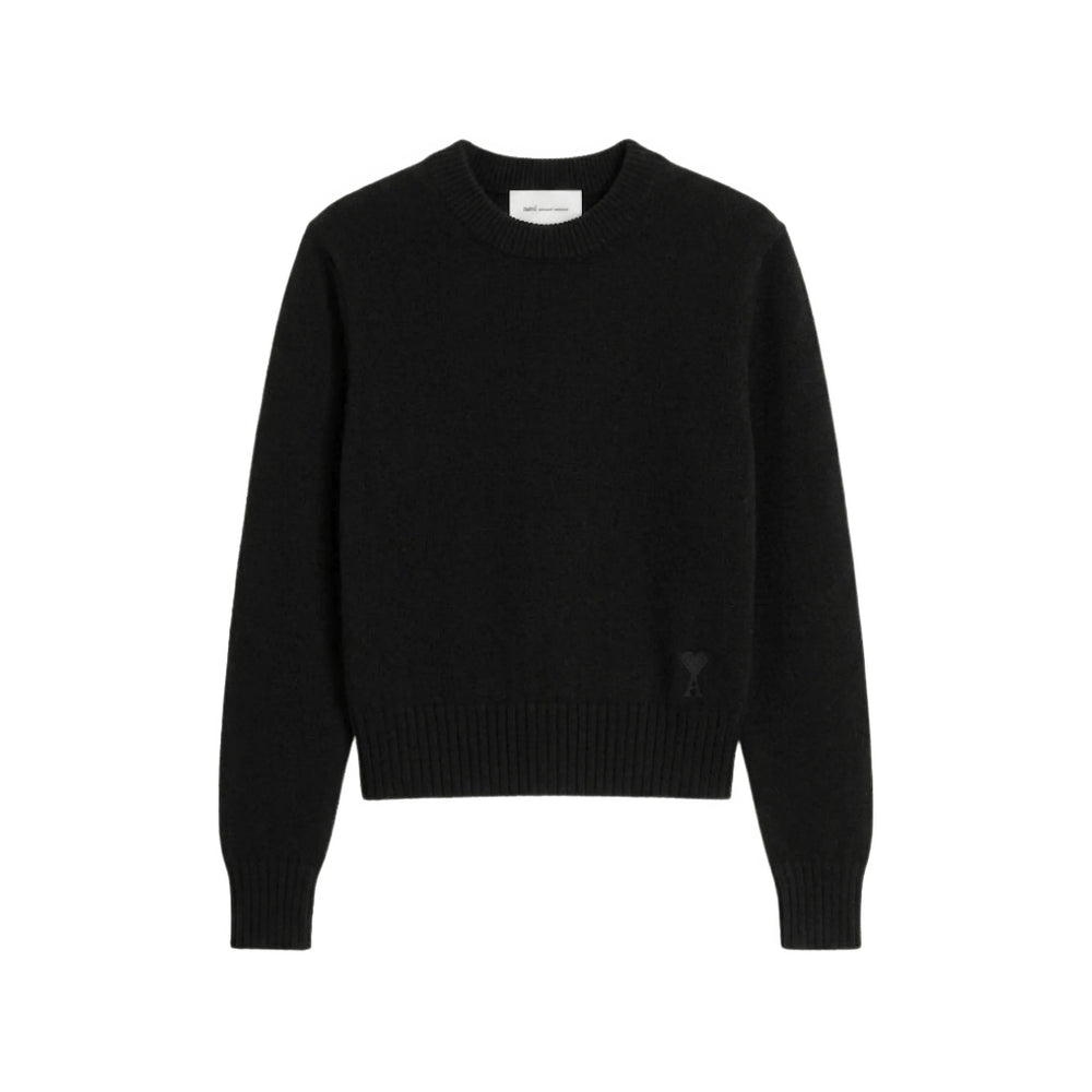 Ami Paris Black Knitwear - Jumpers Women AMI PARIS