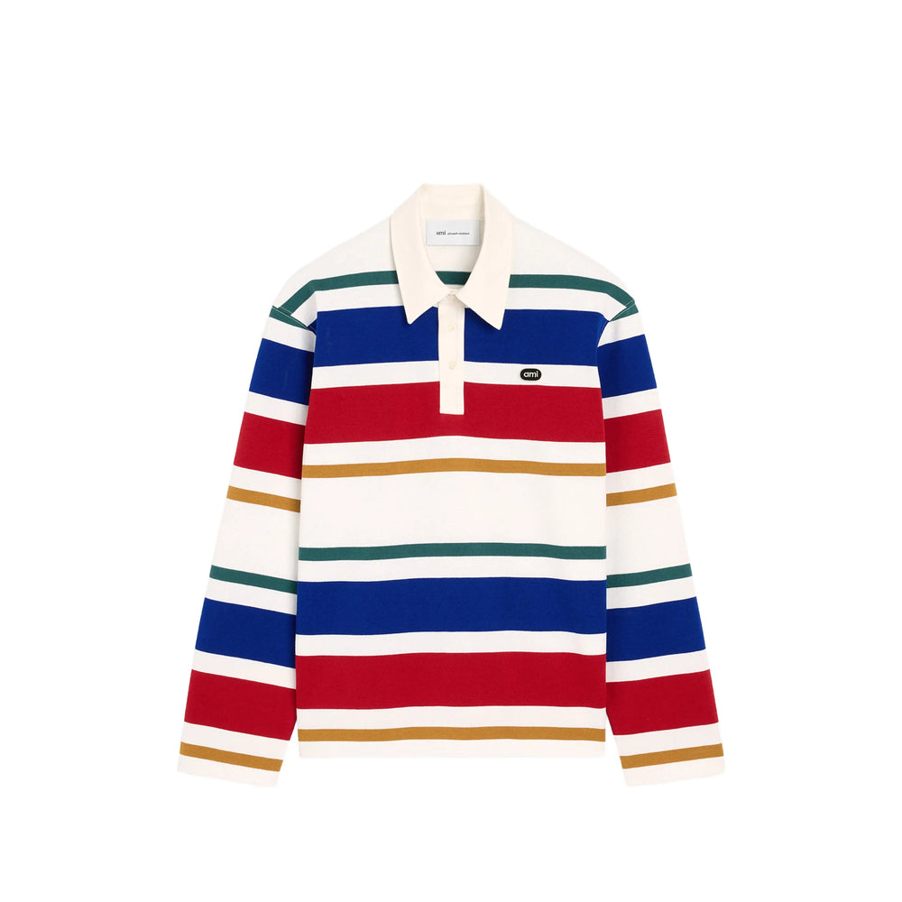 Ami Paris Neutrals Polo Shirts Men AMI PARIS