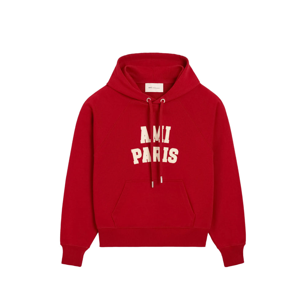 Ami Paris Red Sweaters & Knitwear - Hoodies Men AMI PARIS