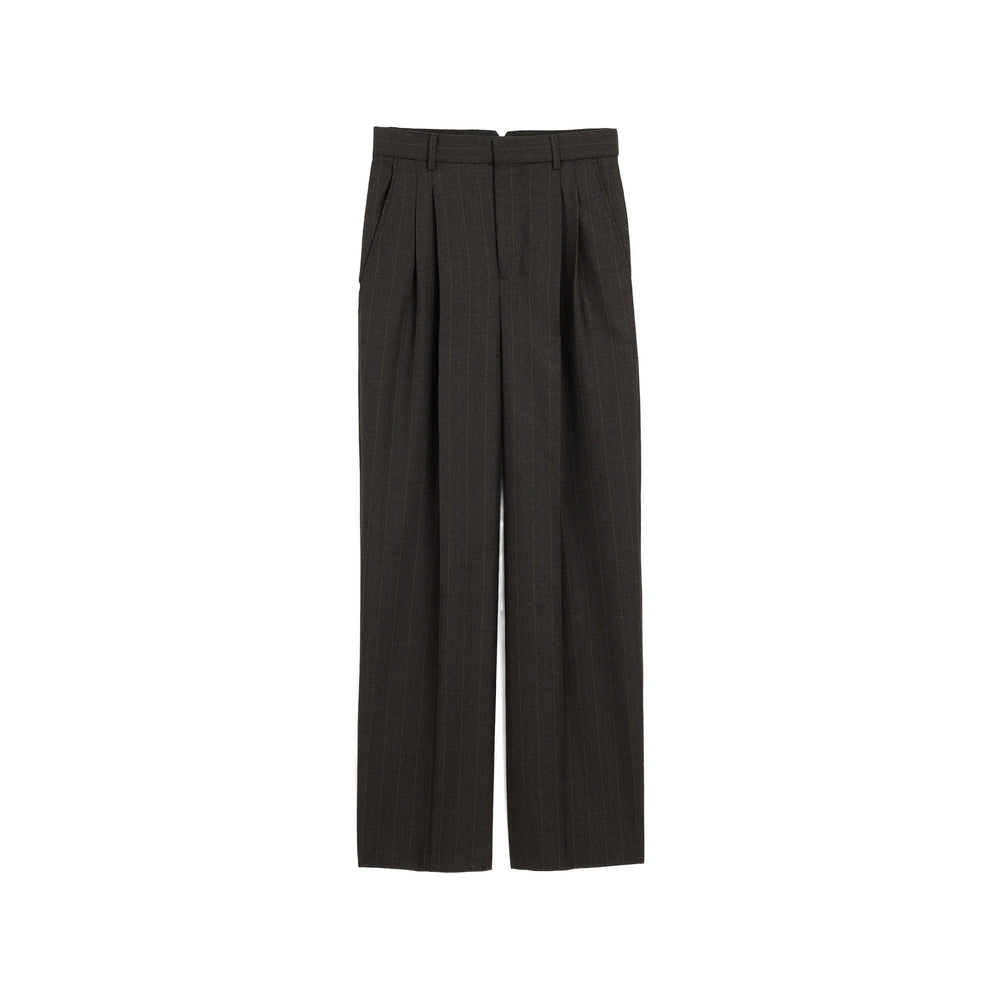 Ami Paris Grey Trousers - Tailored Trousers Women AMI PARIS