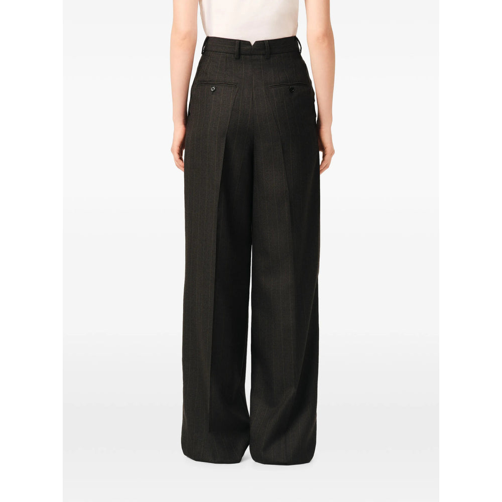Ami Paris Grey Trousers - Tailored Trousers Women AMI PARIS