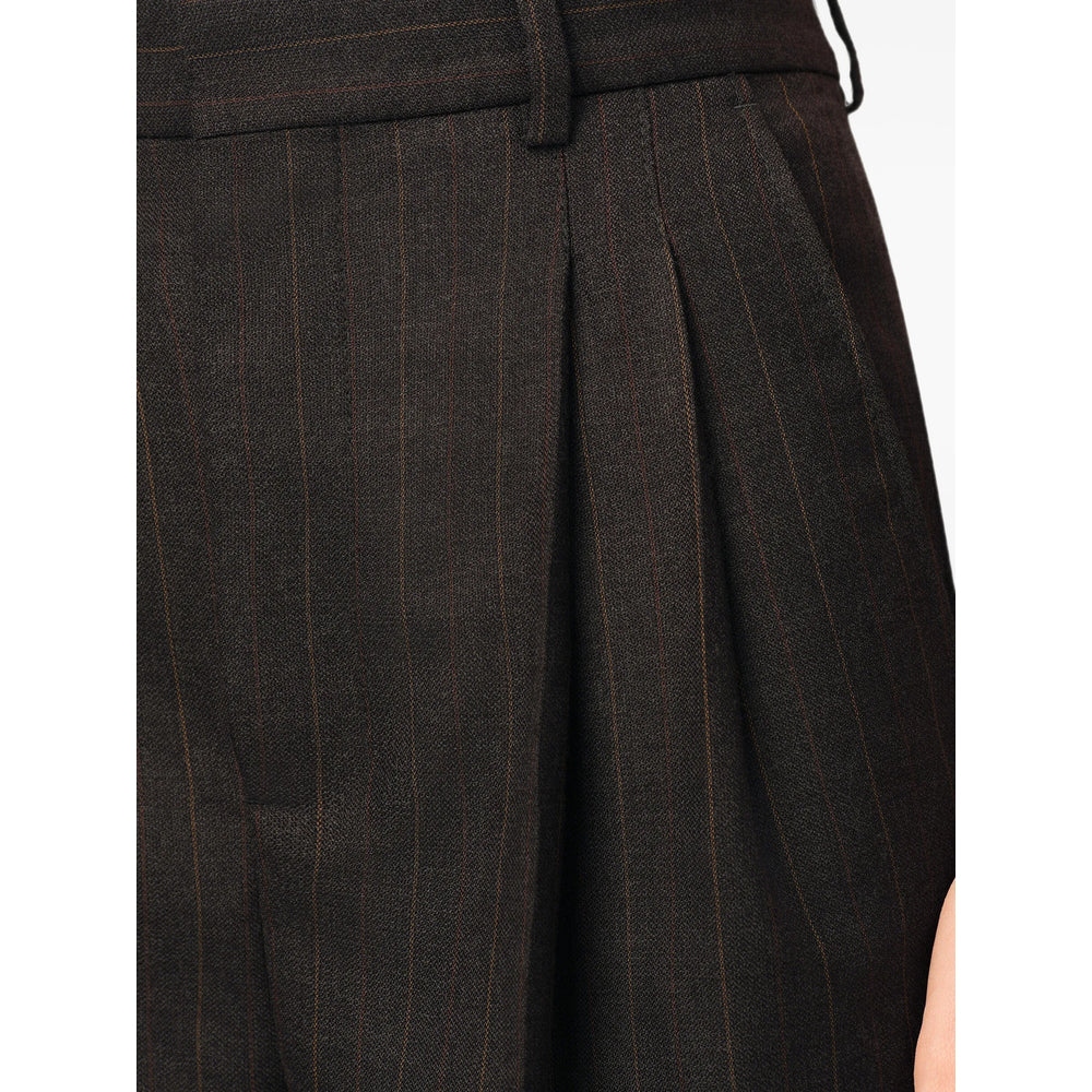 Ami Paris Grey Trousers - Tailored Trousers Women AMI PARIS