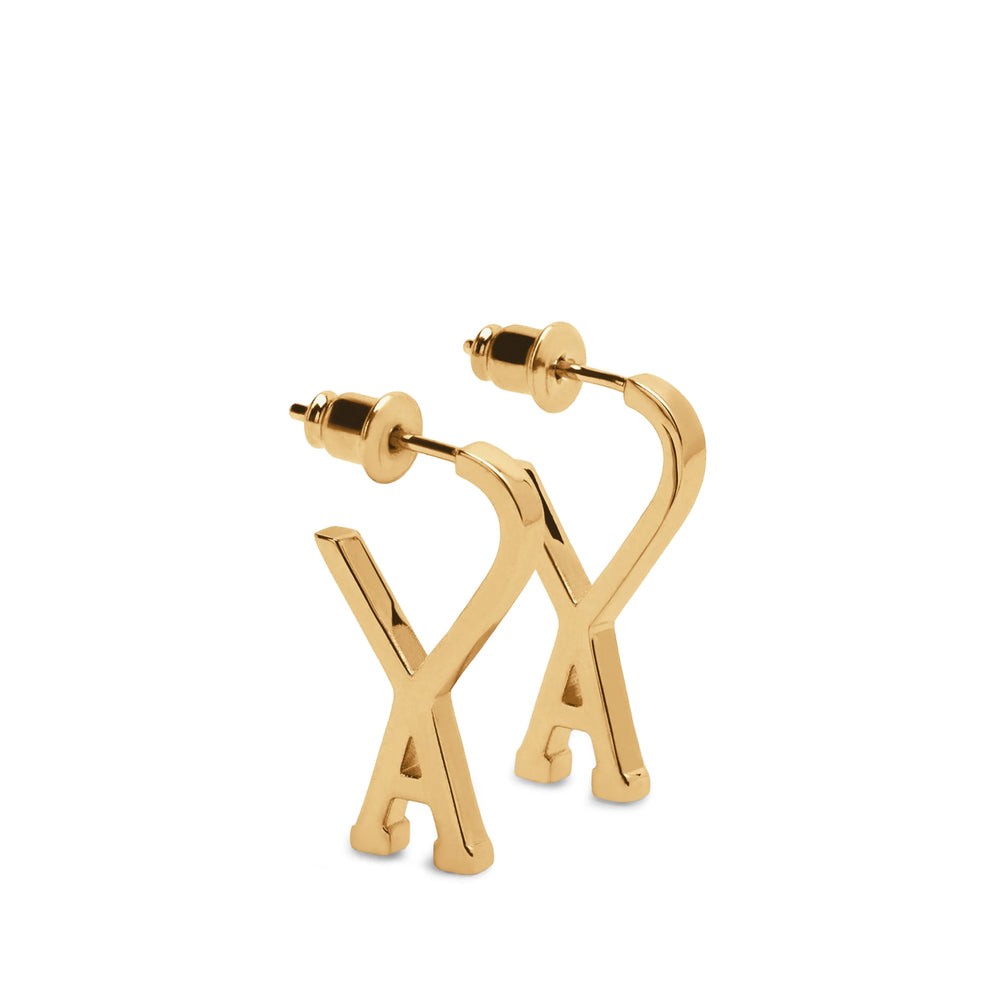 Ami Paris Gold Earrings Women AMI PARIS
