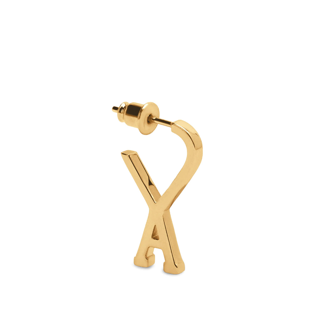 Ami Paris Gold Earrings Women AMI PARIS