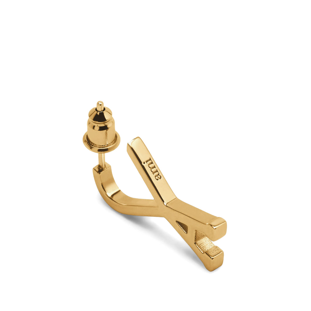 Ami Paris Gold Earrings Women AMI PARIS