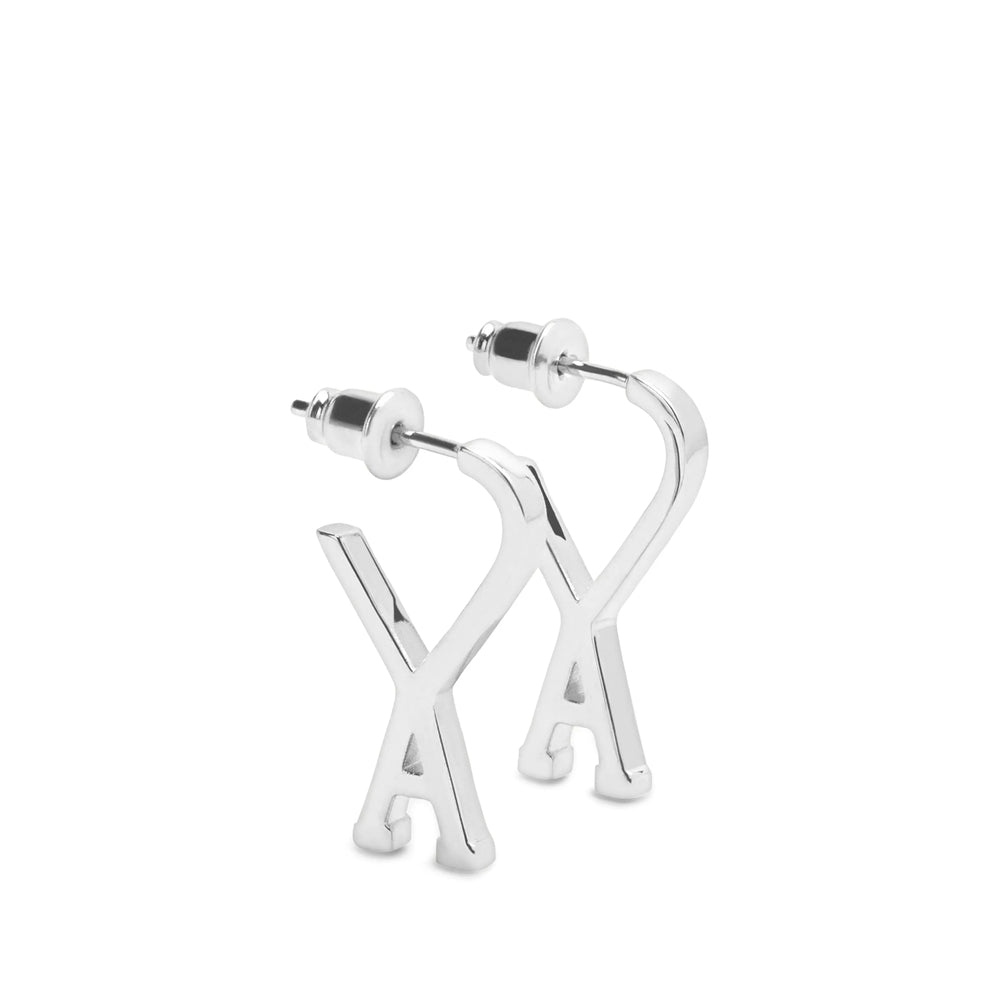 Ami Paris Silver Earrings Women