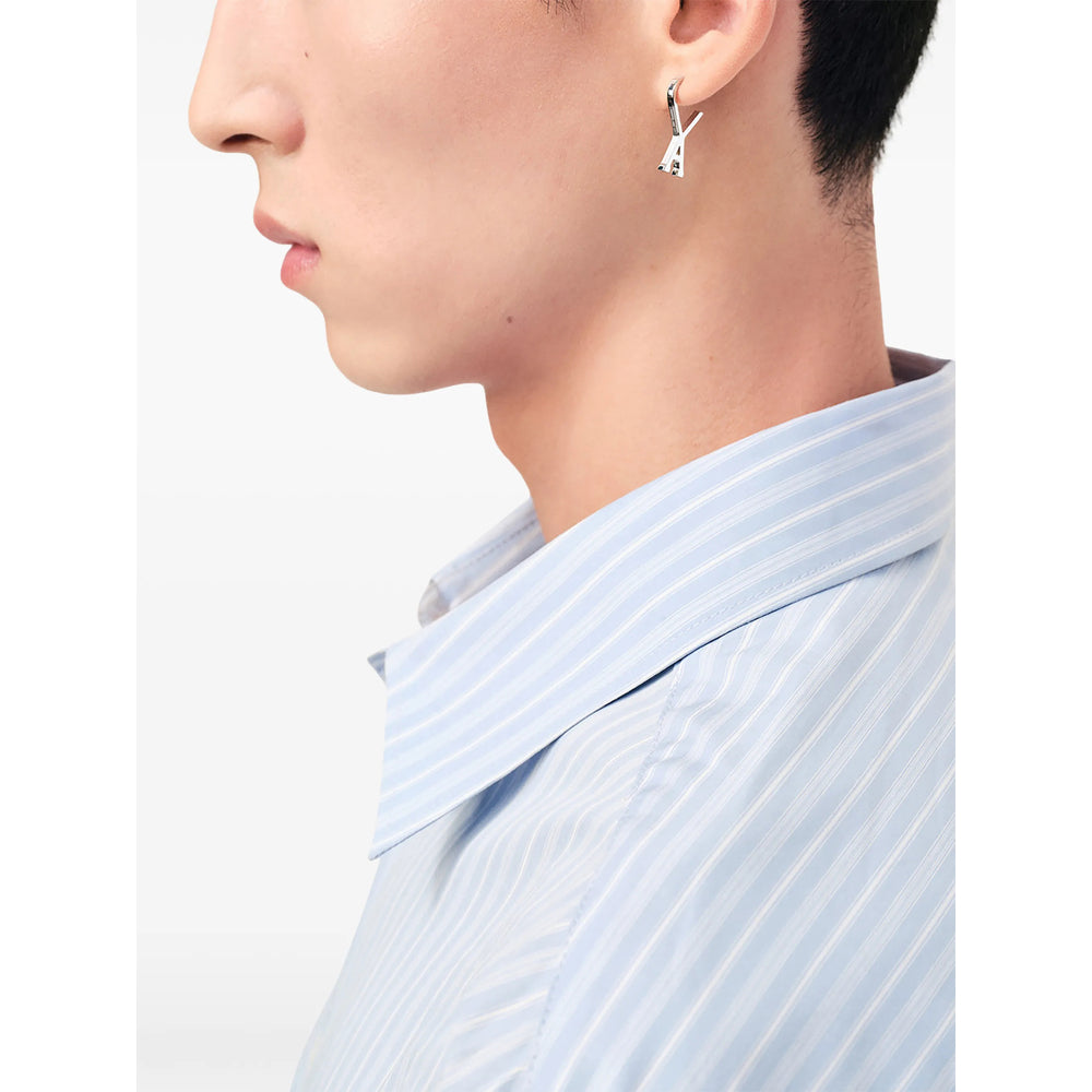 Ami Paris Silver Earrings Women