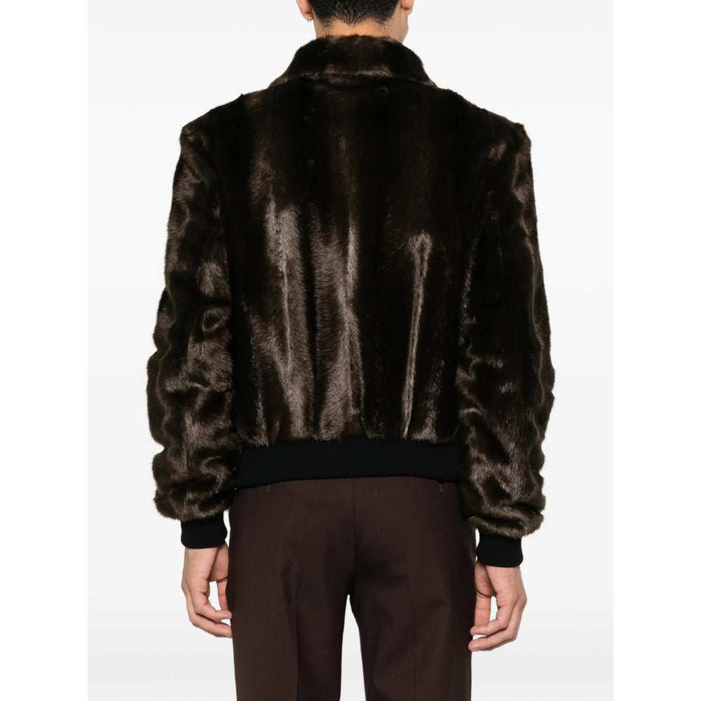 Amiri Brown Jackets - Bomber Jackets Men AMIRI