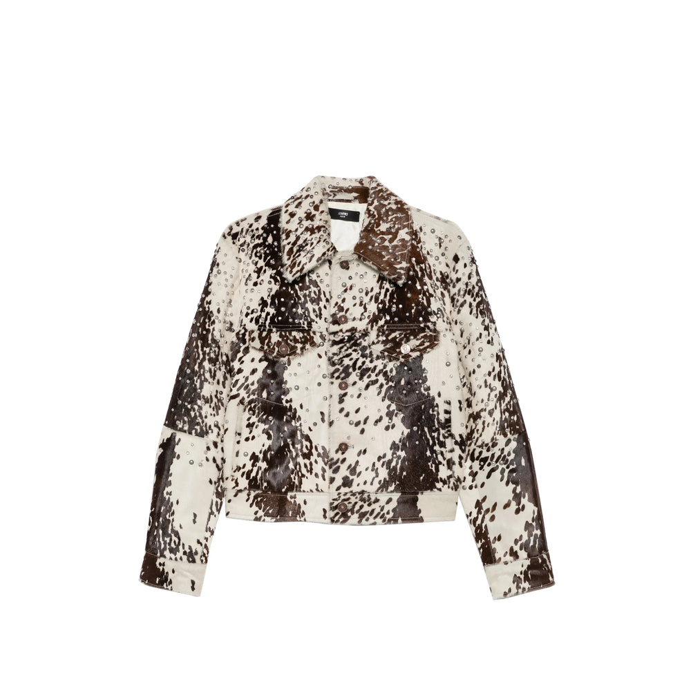 Amiri White Jackets - Leather Jackets Men AMIRI