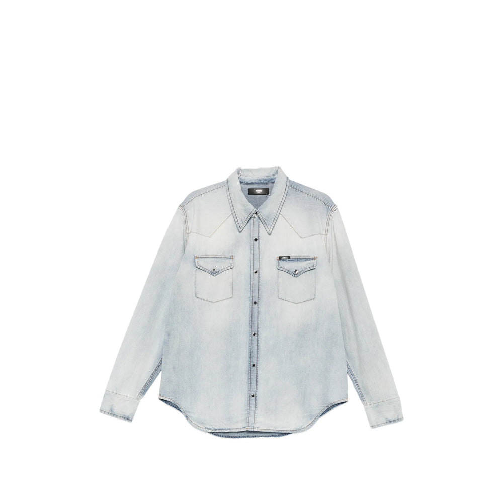 Amiri Blue Shirts Men AMIRI