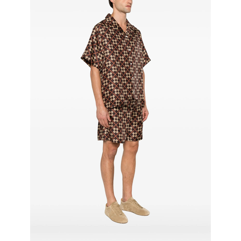 Amiri Brown Shirts Men AMIRI