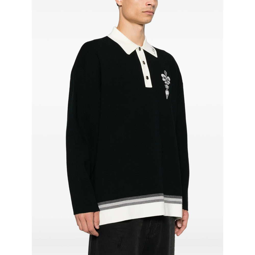 Amiri Black Polo Shirts Men AMIRI