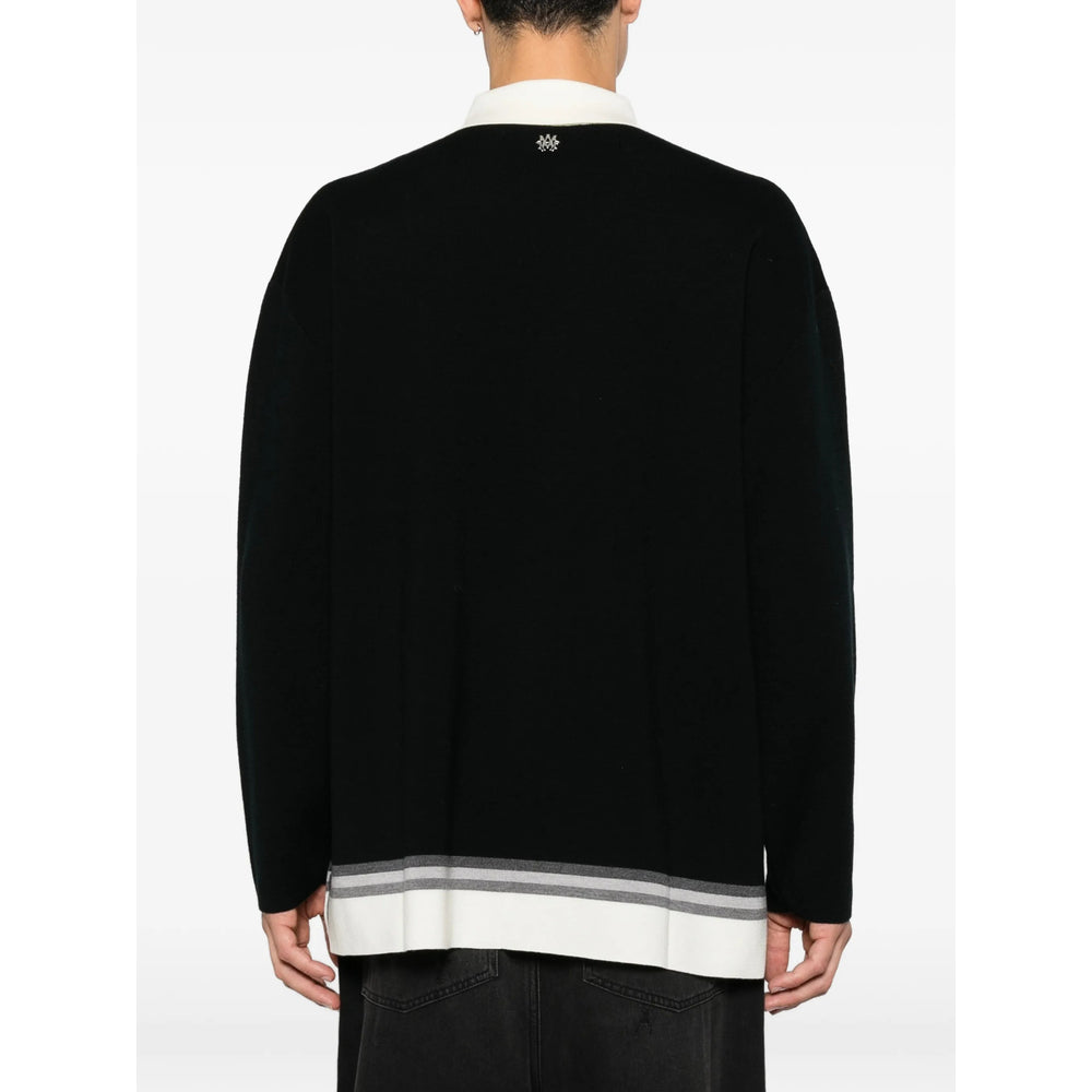 Amiri Black Polo Shirts Men AMIRI