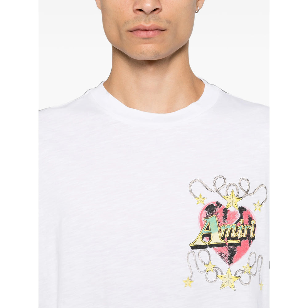 Amiri White T-Shirts & Vests - T-Shirts Men AMIRI