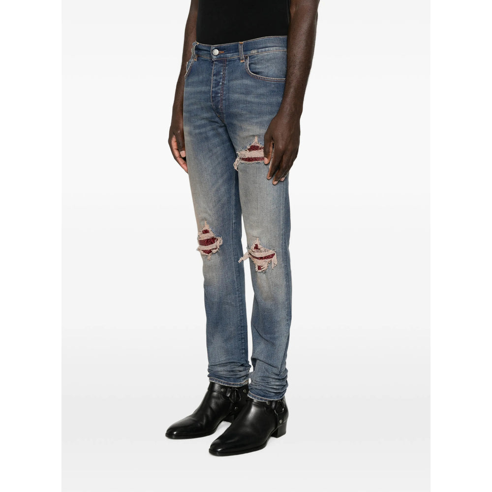 Amiri Blue Denim - Slim-Fit Jeans Men AMIRI