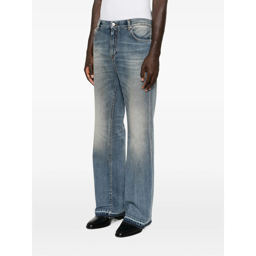 Amiri Blue Denim - Bootcut Jeans Men AMIRI