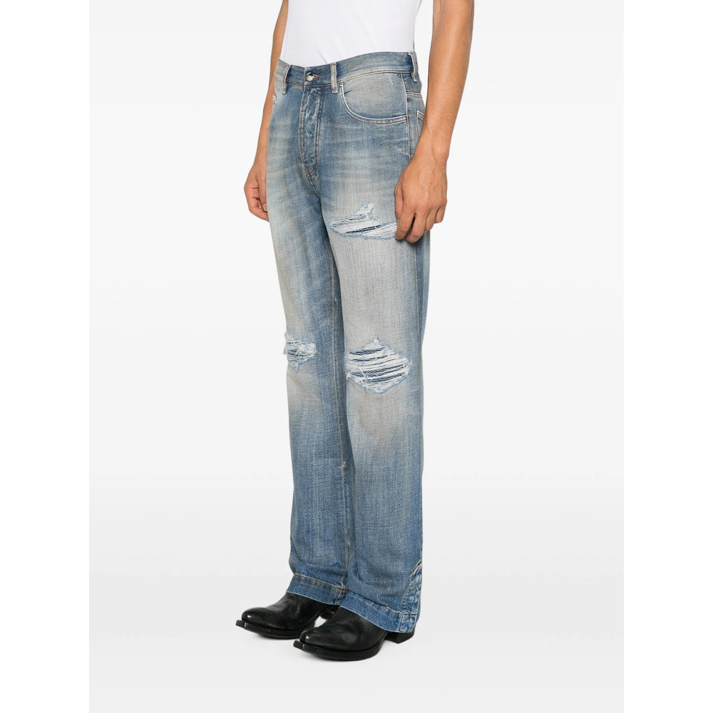 Amiri Blue Denim - Regular & Straight-Leg Jeans Men AMIRI