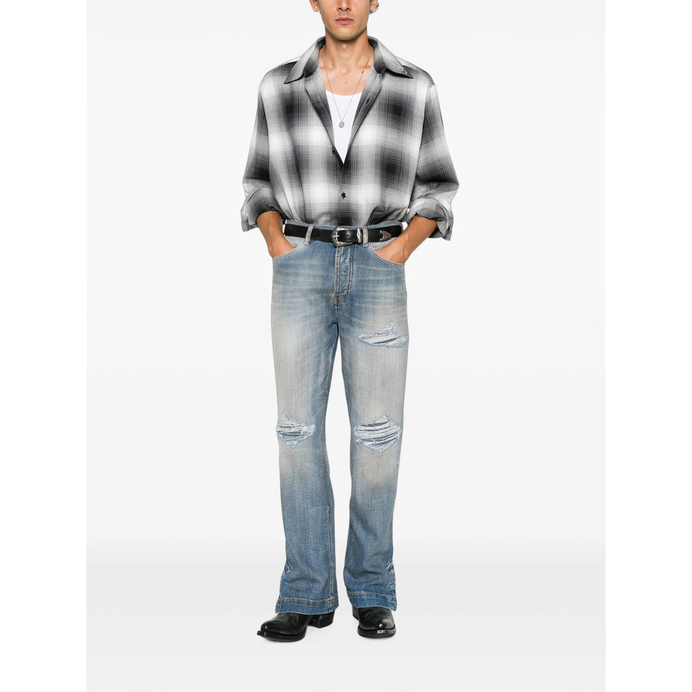 Amiri Blue Denim - Regular & Straight-Leg Jeans Men AMIRI
