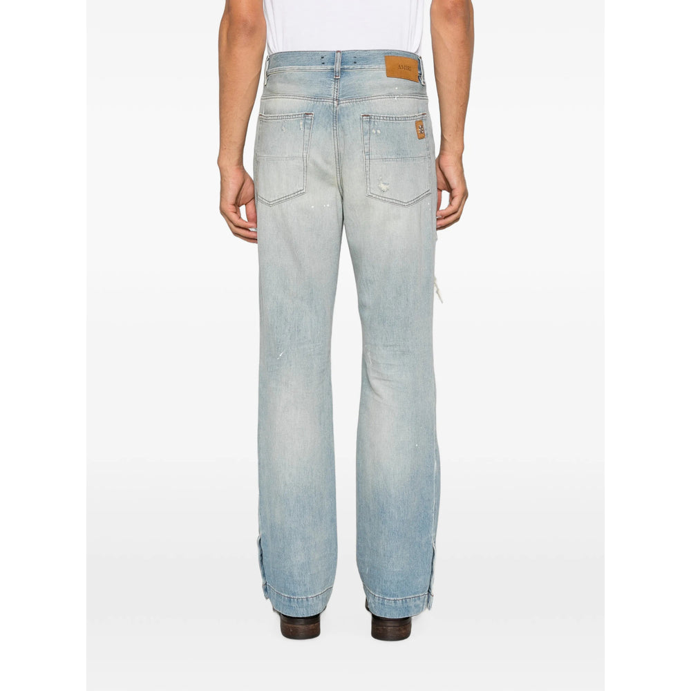 Amiri Blue Denim - Bootcut Jeans Men AMIRI