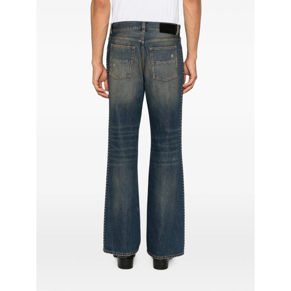 Amiri Blue Denim - Bootcut Jeans Men AMIRI