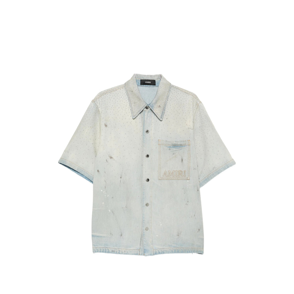 Amiri Blue Shirts Men AMIRI