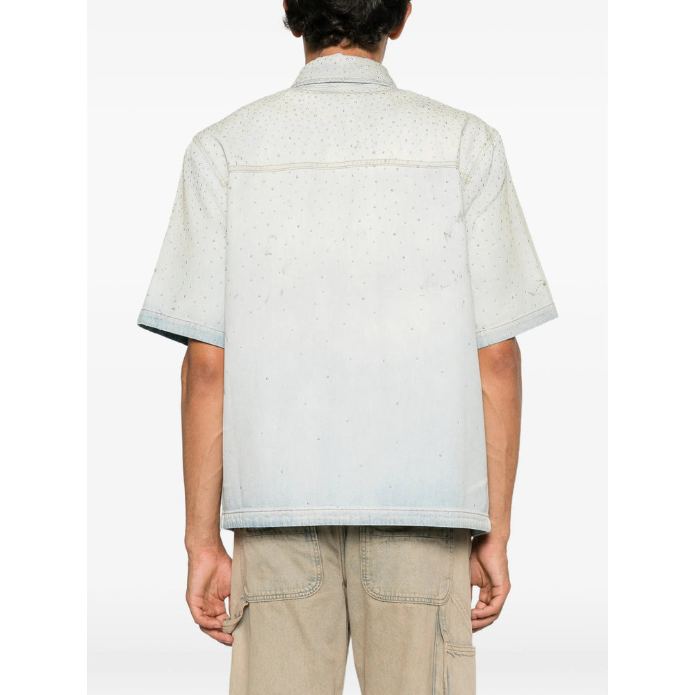 Amiri Blue Shirts Men AMIRI