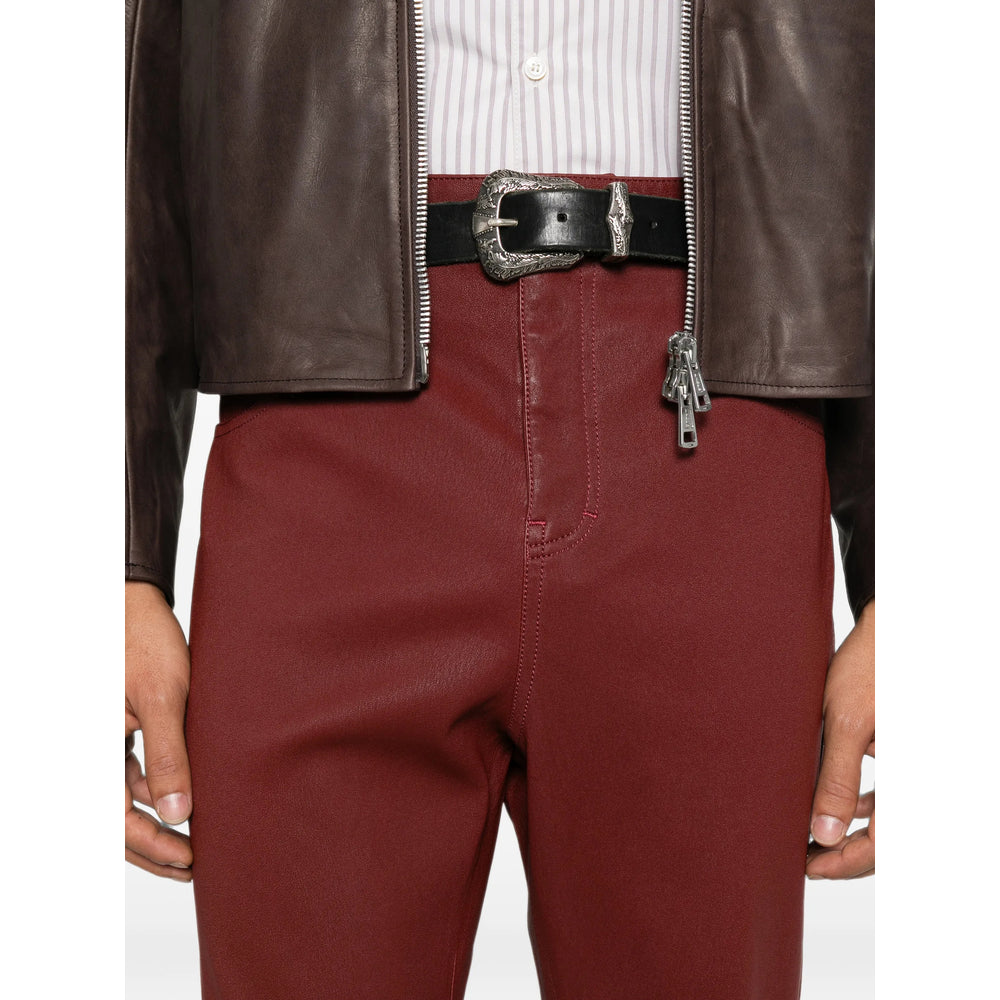Amiri Red Trousers Men AMIRI