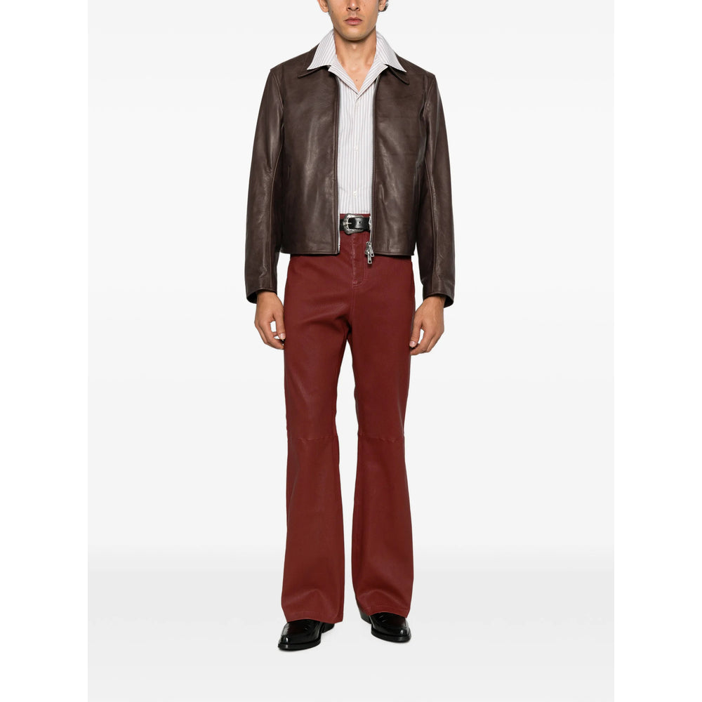 Amiri Red Trousers Men AMIRI