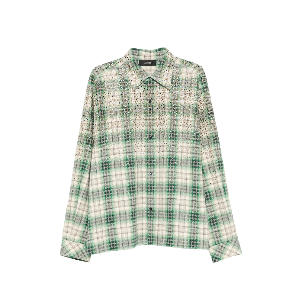 Amiri Green Shirts Men AMIRI