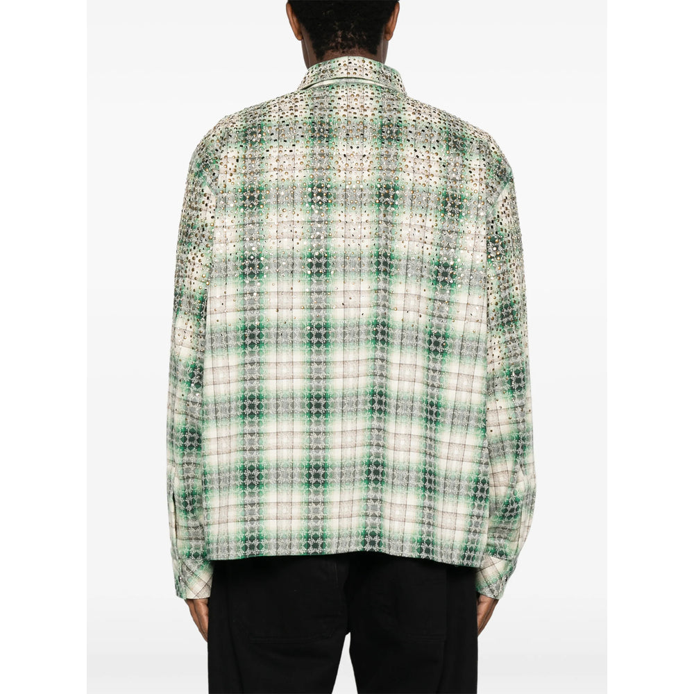 Amiri Green Shirts Men AMIRI