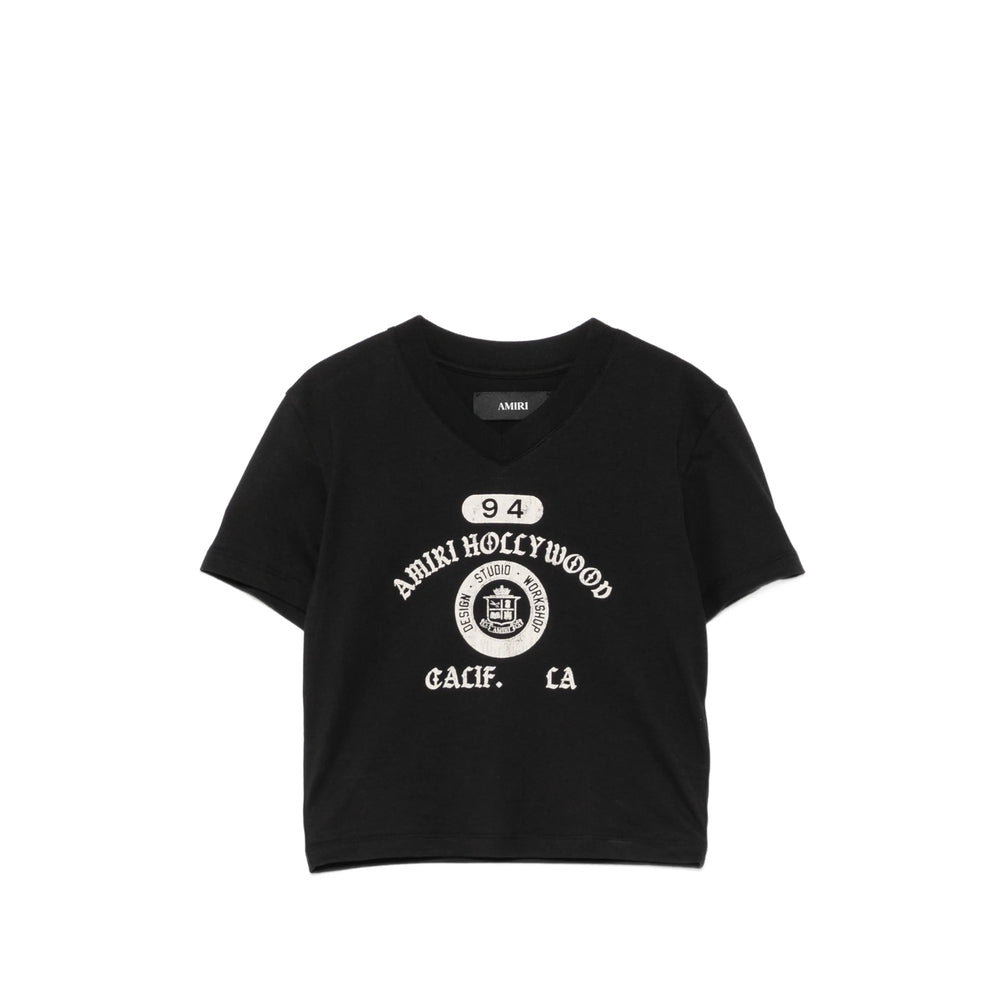 Amiri Black Tops - T-Shirts & Jerseys Women AMIRI