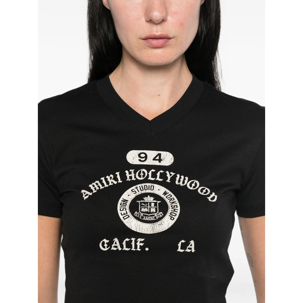 Amiri Black Tops - T-Shirts & Jerseys Women AMIRI