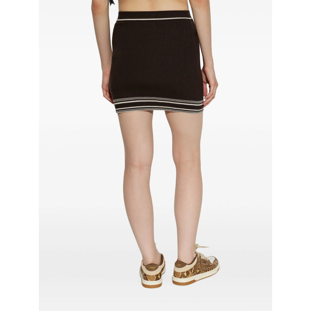 Amiri Brown Skirts - Straight Skirts Women AMIRI
