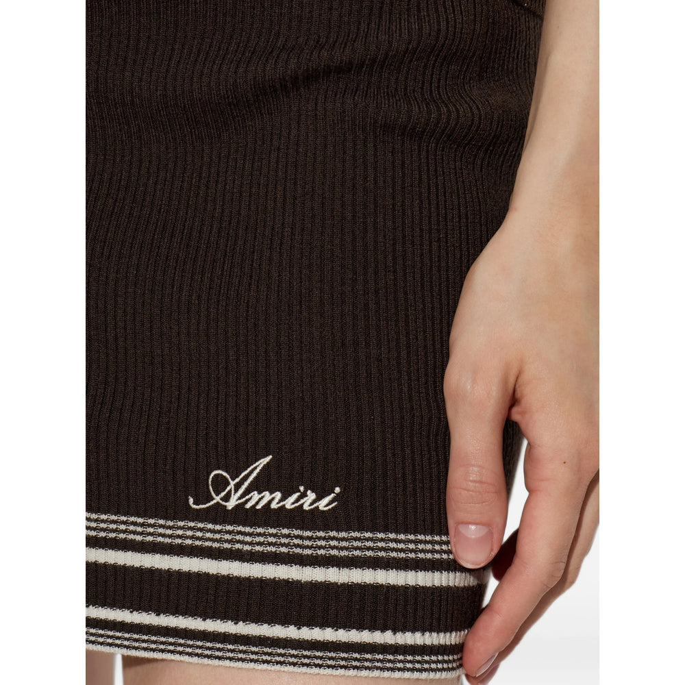 Amiri Brown Skirts - Straight Skirts Women AMIRI