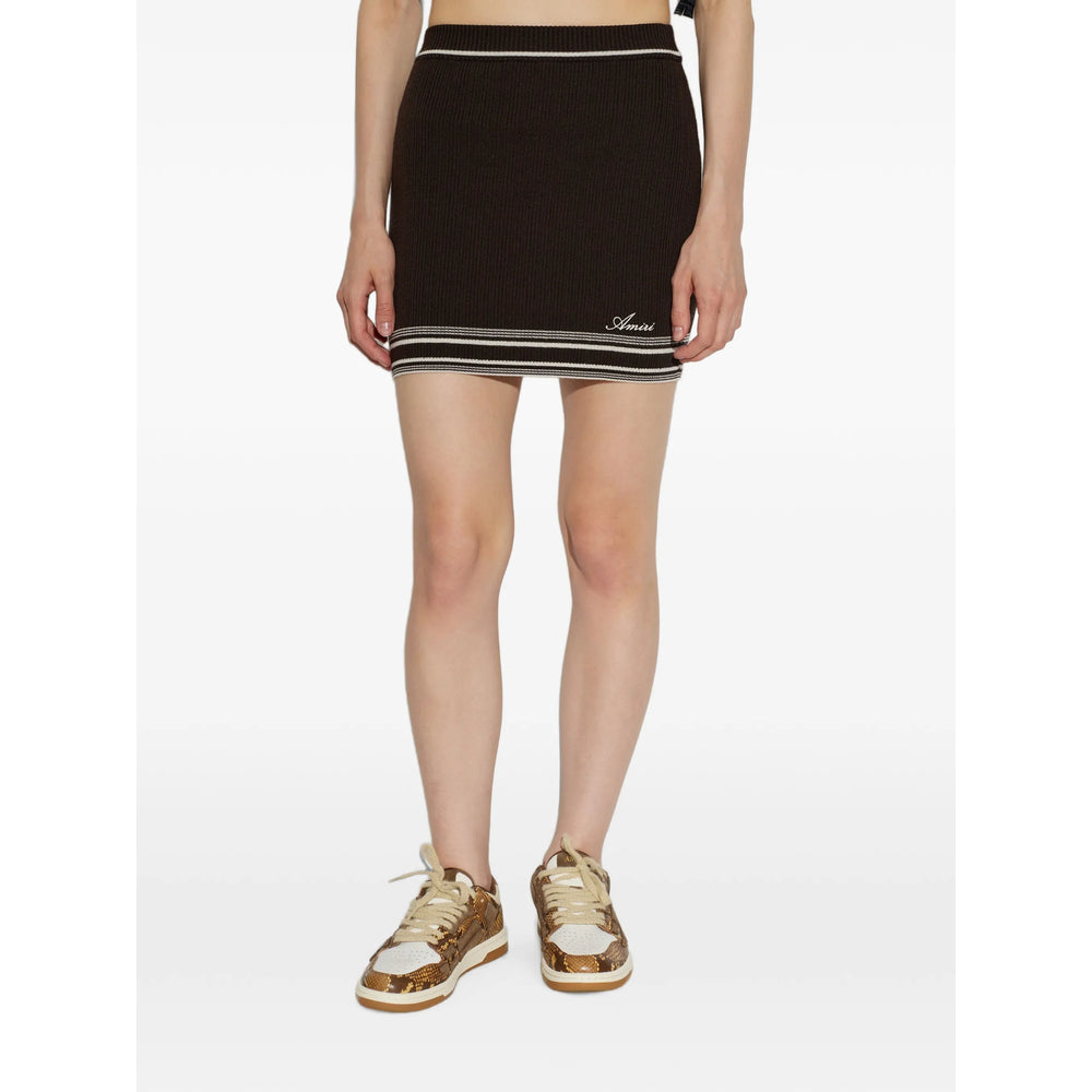 Amiri Brown Skirts - Straight Skirts Women AMIRI