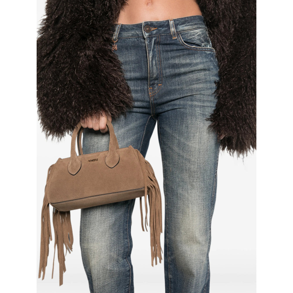 Amiri Brown Tote Bags Women AMIRI