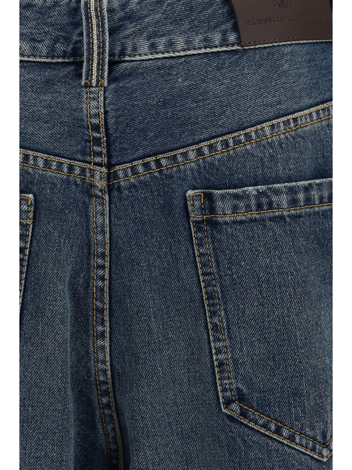 Brunello Cucinelli Women Wide-Leg Cotton Denim Jeans BRUNELLO CUCINELLI