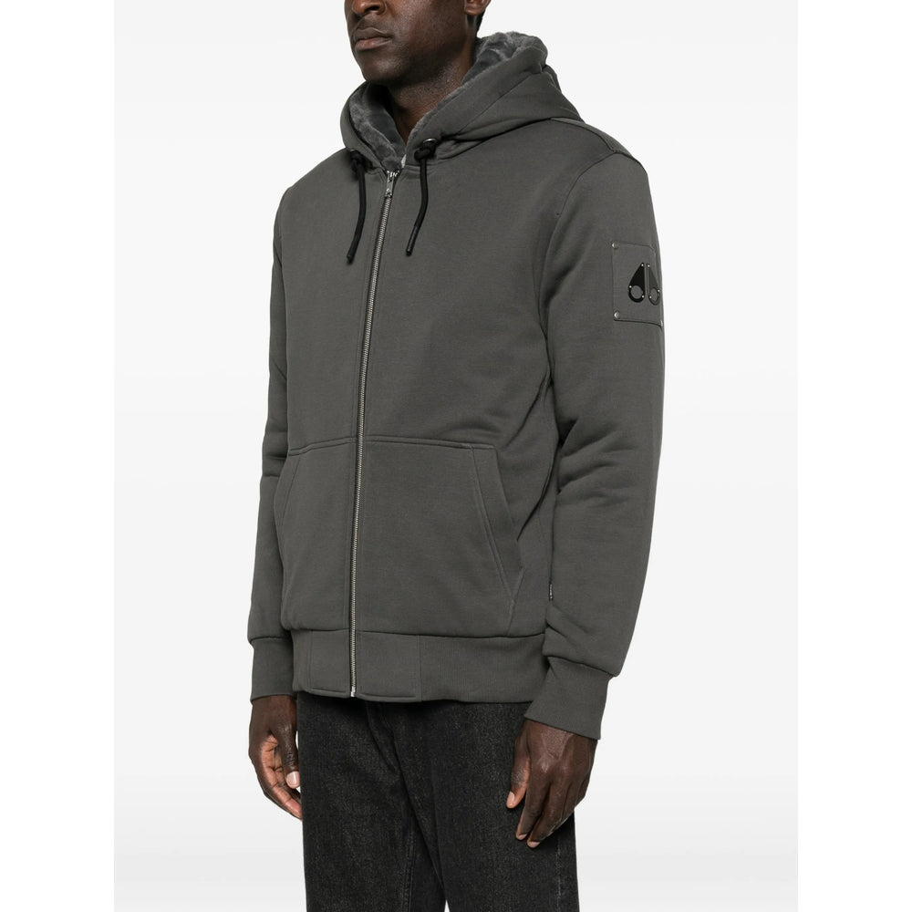 Moose Knuckles Grey Sweaters & Knitwear - Hoodies Men
