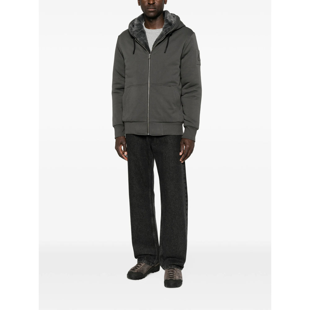 Moose Knuckles Grey Sweaters & Knitwear - Hoodies Men