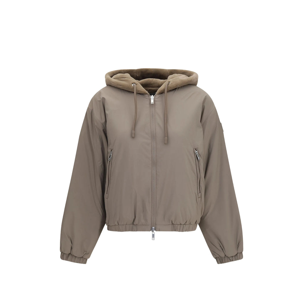 Moose Knuckles Grey Jackets Women MOOSE KNUCKLES