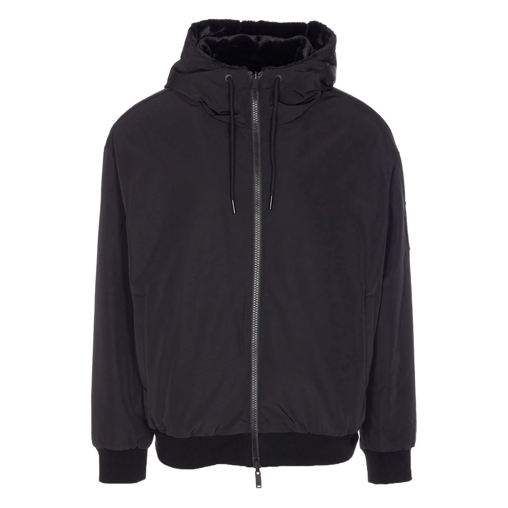 Moose Knuckles Black Jackets - Hooded Jackets Men MOOSE KNUCKLES