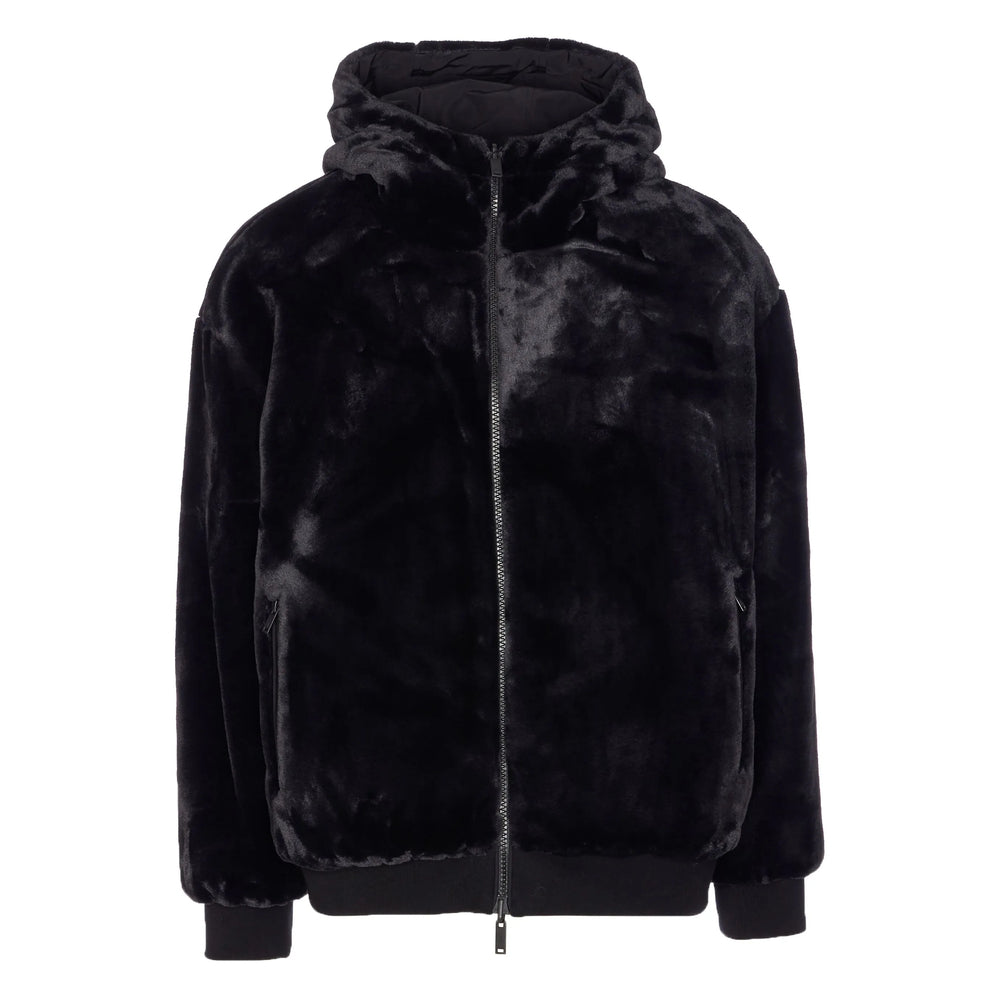 Moose Knuckles Black Jackets - Hooded Jackets Men MOOSE KNUCKLES