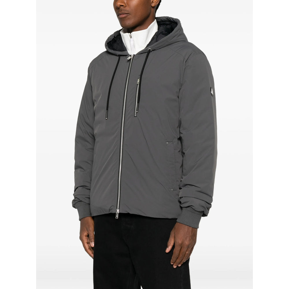 Moose Knuckles Grey Jackets - Hooded Jackets Men MOOSE KNUCKLES